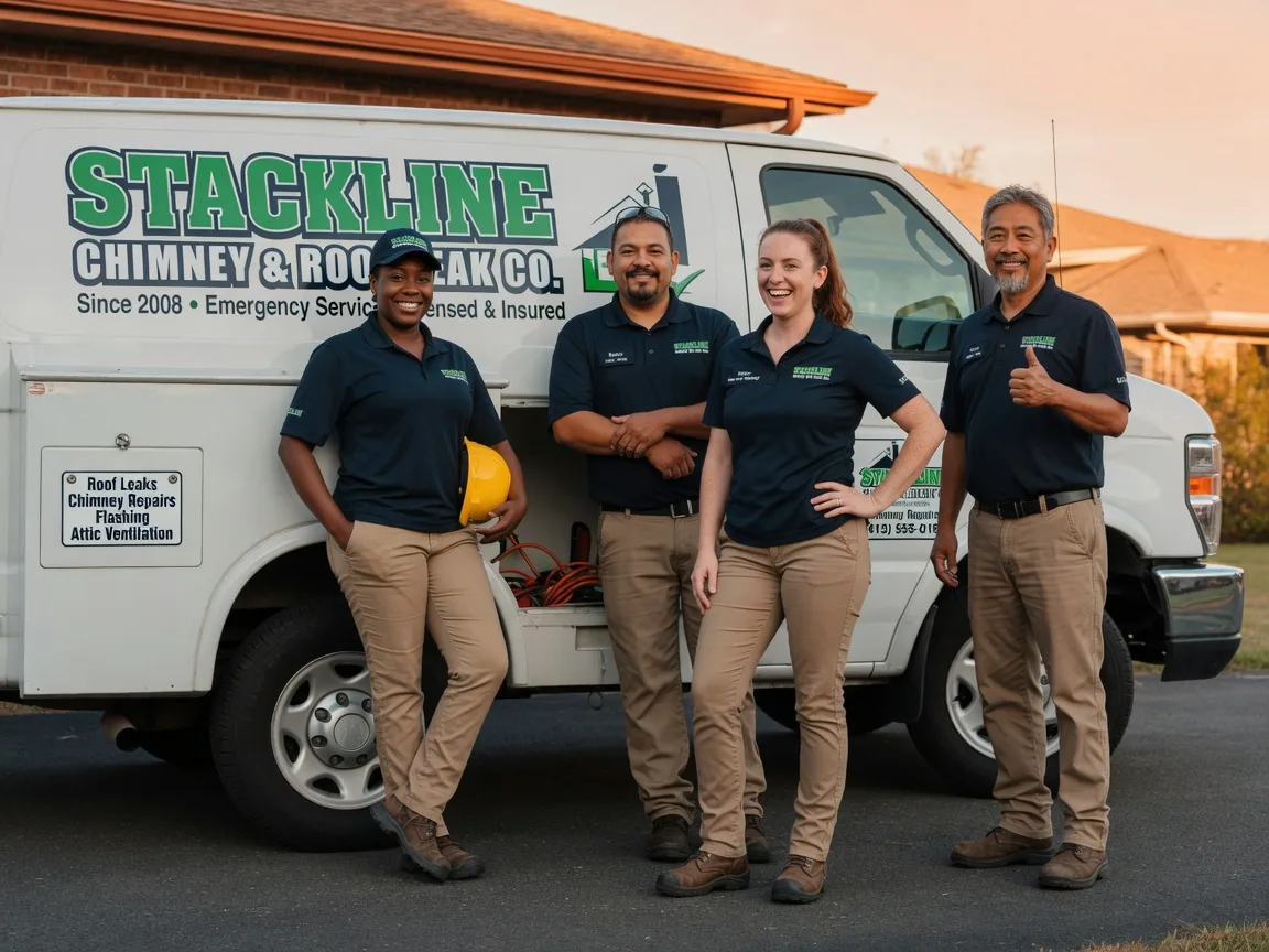 Chimney flashing repair company in Pleasant Grove, CA